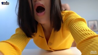 Jadilica, A College Student, Gets Schooled By Her Stepdad In Steamy Sex