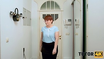 Strict Redhead Teacher'S Secret Passion Revealed In Steamy Lesson
